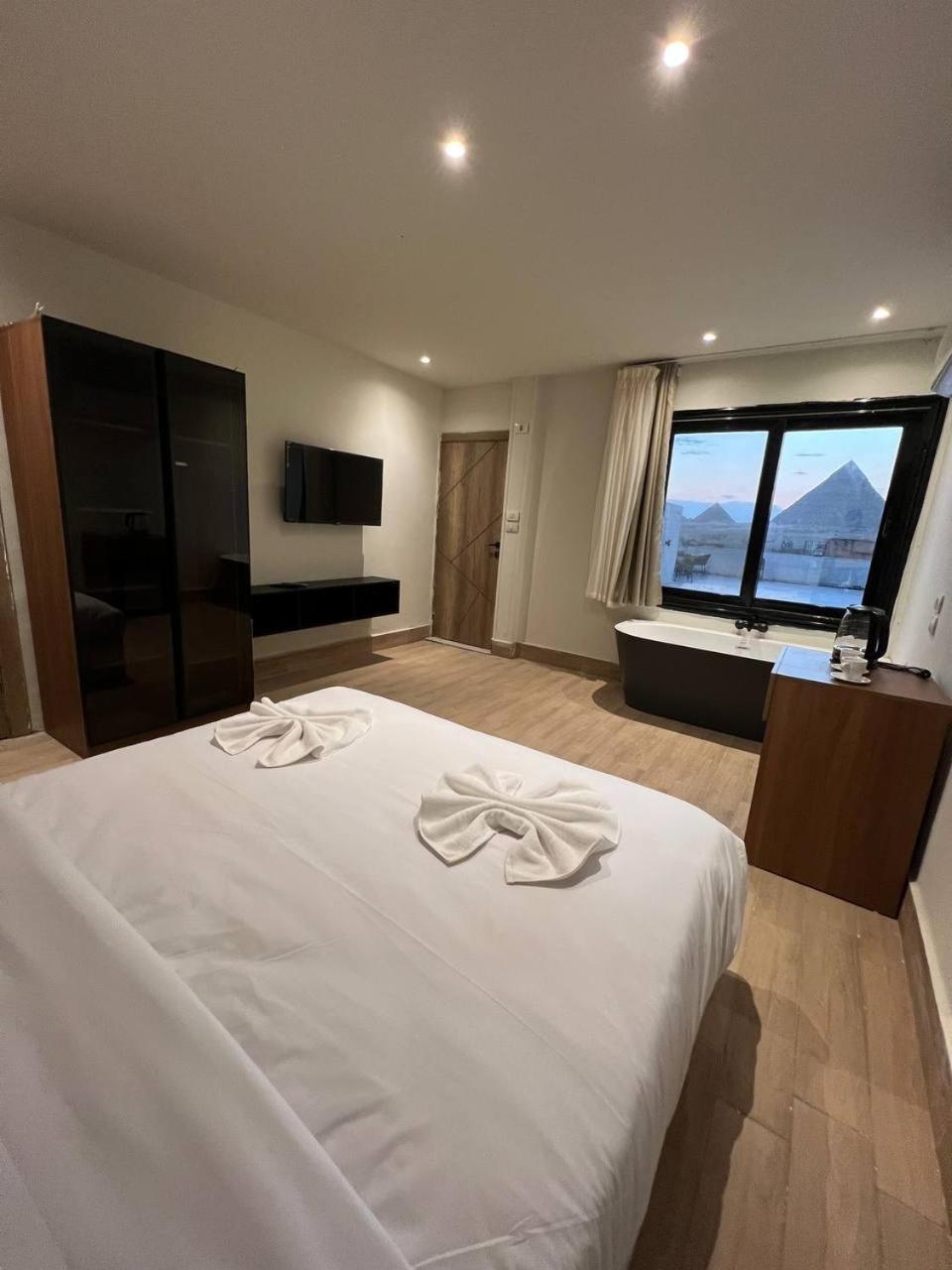 Maro Pyramids Hotel Kafrat al Jabal Luaran gambar